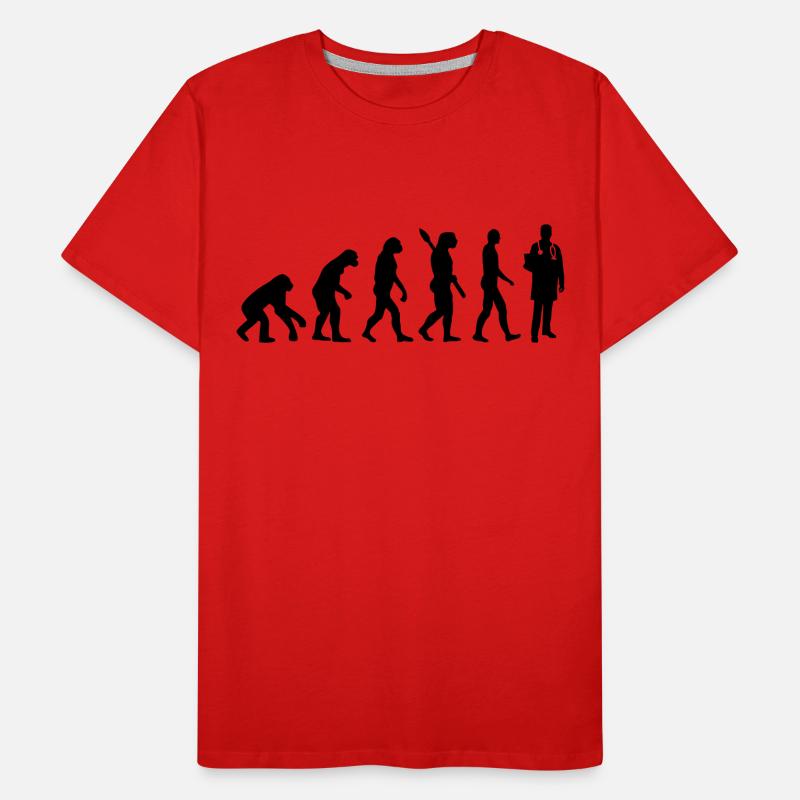 Evolution Doctor Men's Premium Organic T-Shirt
