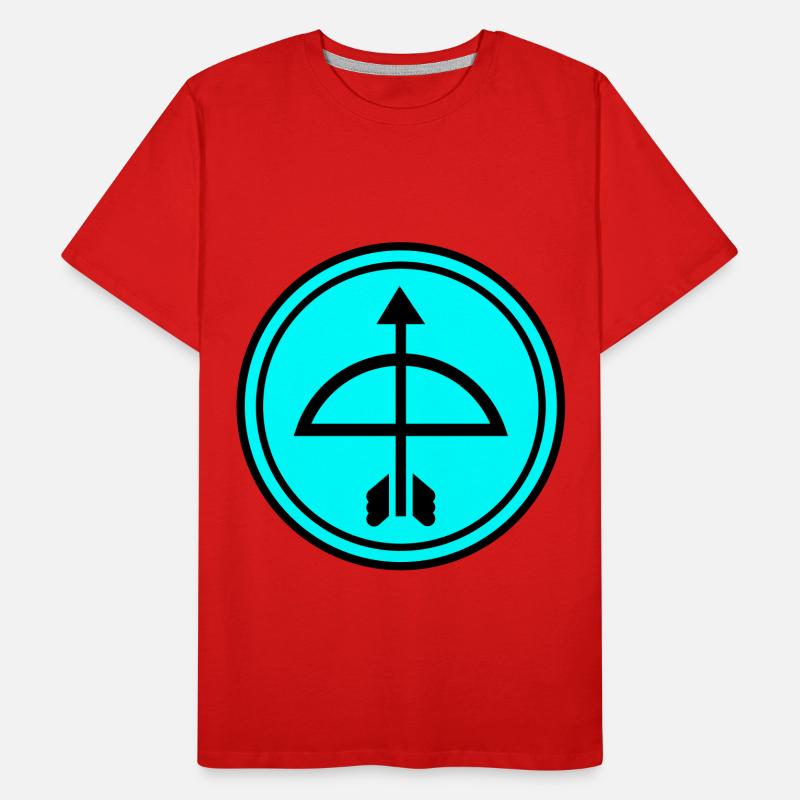Arc et flèche T-shirt bio Premium Homme