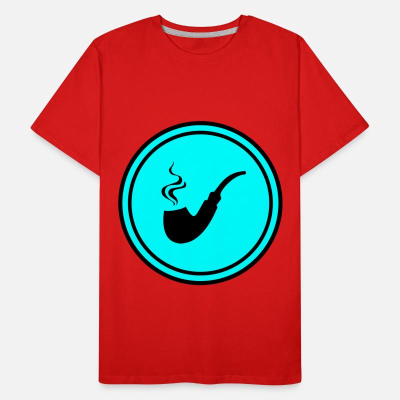 Fumer une pipe T-shirt bio Premium Homme
