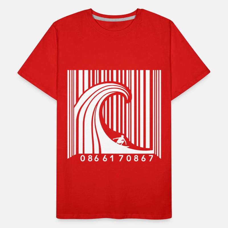 Surf Code Men's Premium Organic T-Shirt