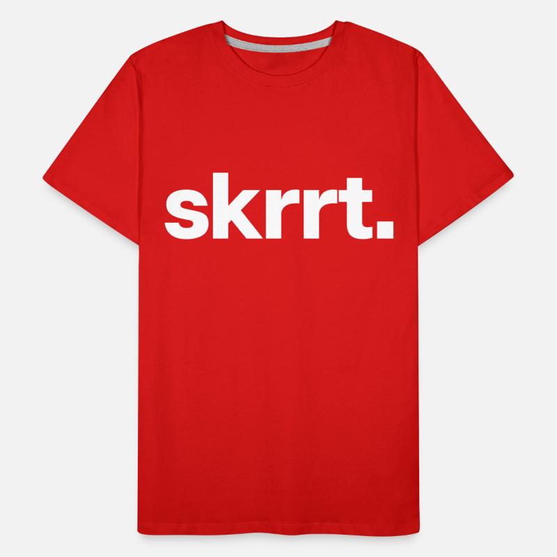 skrrt. Men's Premium Organic T-Shirt