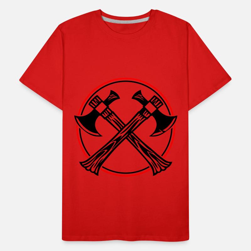 Axe Icon Men's Premium Organic T-Shirt