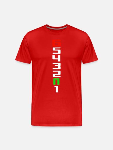 Yamaha - Men's Premium Organic T-Shirt - red