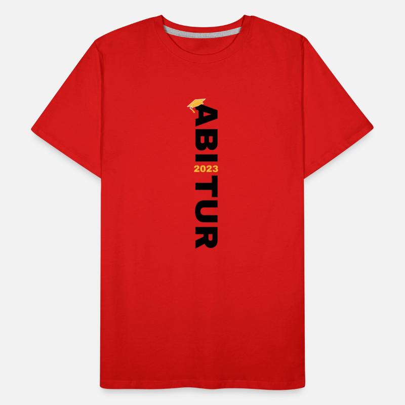 Abitur 2023 Abschluss Männer Premium Bio T-Shirt