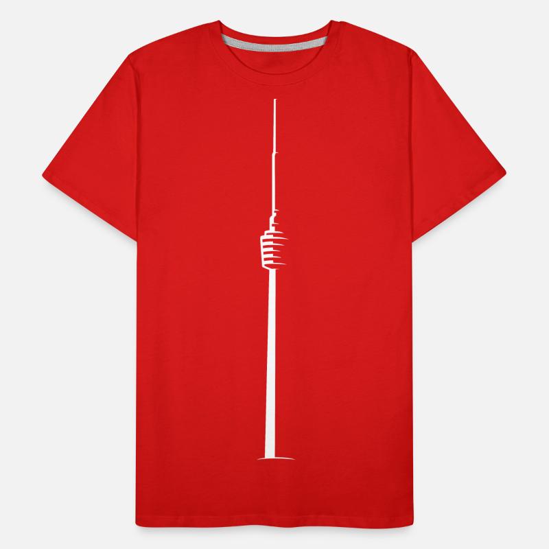 Fernsehturm#20 Männer Premium Bio T-Shirt