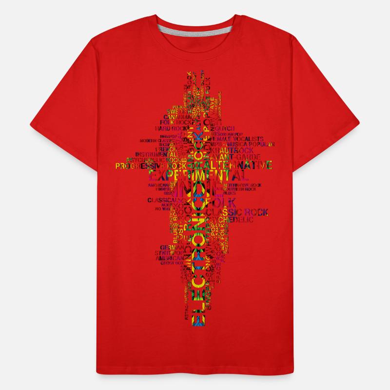 Wort nach oben Männer Premium Bio T-Shirt