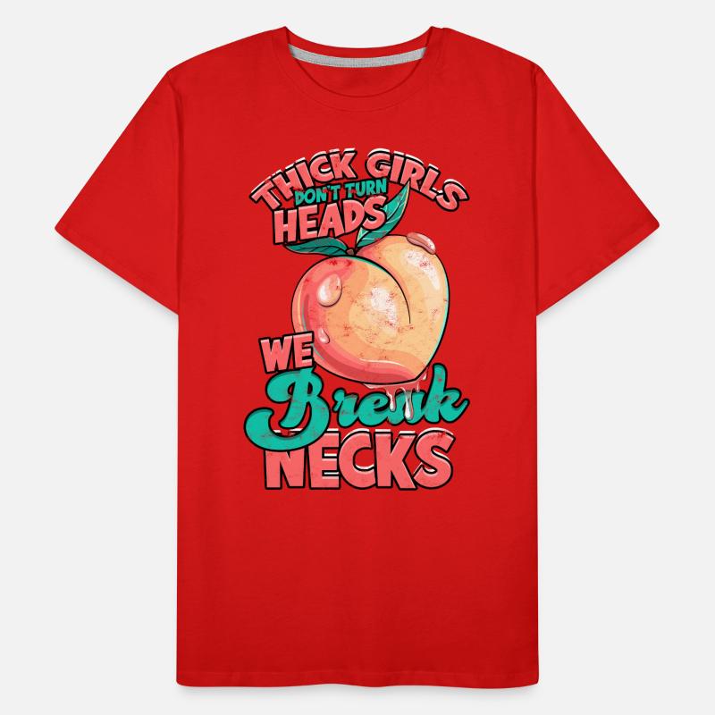 Dick Thick Thighs Thick Thighs Thighs Men's Premium Organic T-Shirt