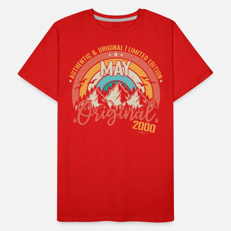May 2000 May Anniversary 2000 May Original Men's Premium Organic T-Shirt