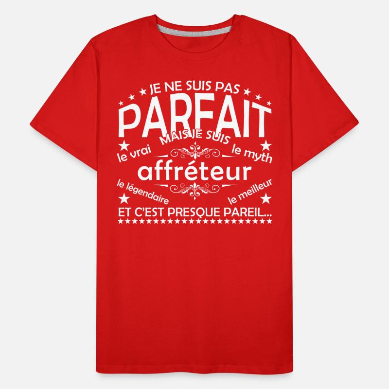 Charterer, der einzige Charterer, der wahre Charterer Männer Premium Bio T-Shirt