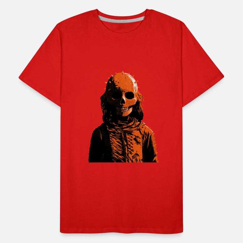 Sleleton Head monster Men's Premium Organic T-Shirt