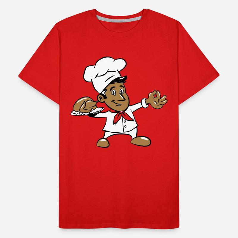 cuire le poulet de cuisson T-shirt bio Premium Homme