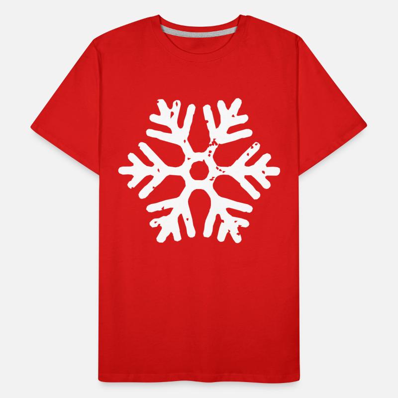 snowflake Men's Premium Organic T-Shirt