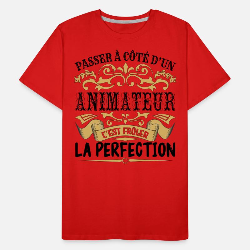 Animateur | le Meilleur cadeau Animateur T-shirt bio Premium Homme