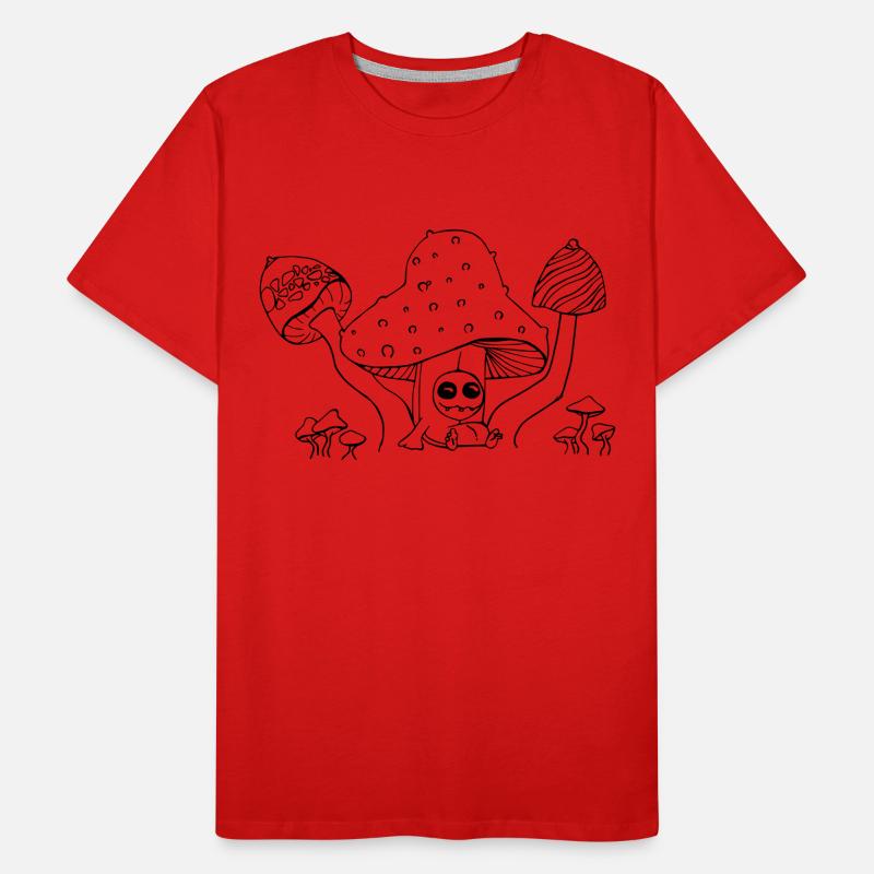 Fête des champignons T-shirt bio Premium Homme