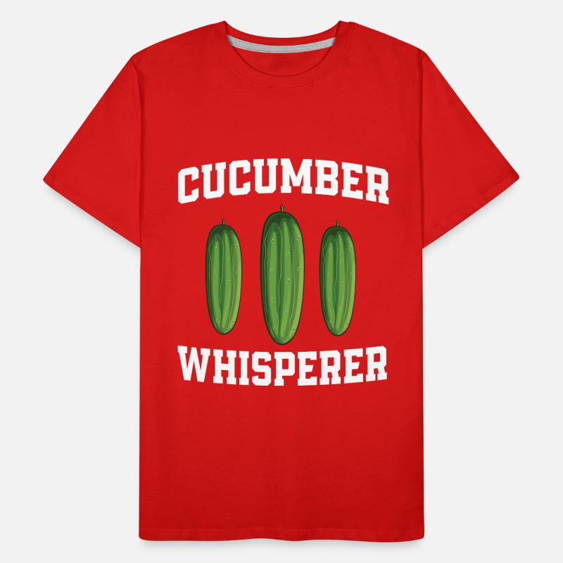 Chuchoteur de concombre T-shirt bio Premium Homme