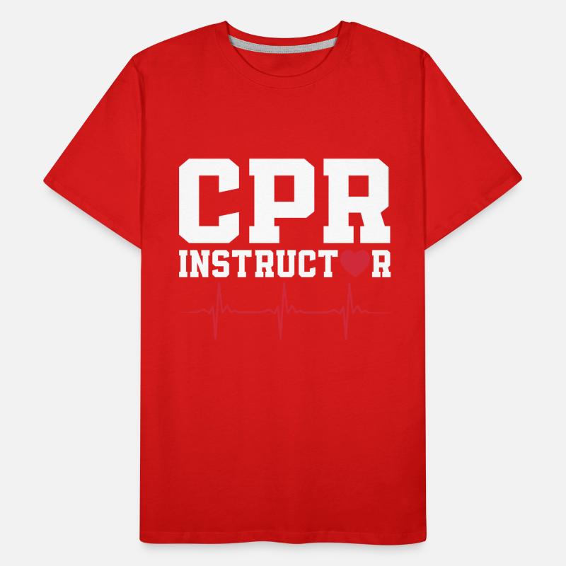 Cpr instructors Men's Premium Organic T-Shirt