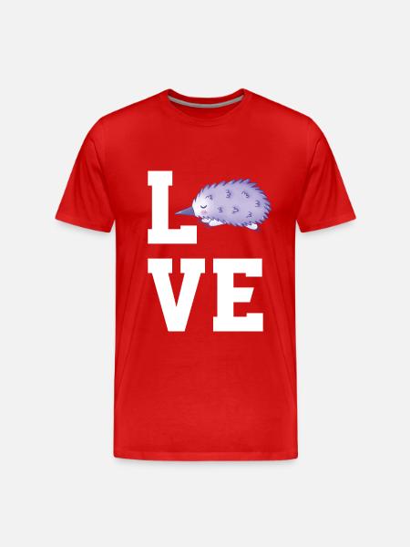 Baboon - Men's Premium Organic T-Shirt - red