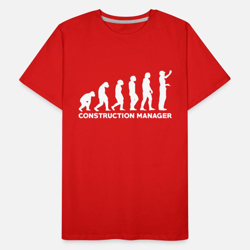 Site Manager Evolution Men's Premium Organic T-Shirt