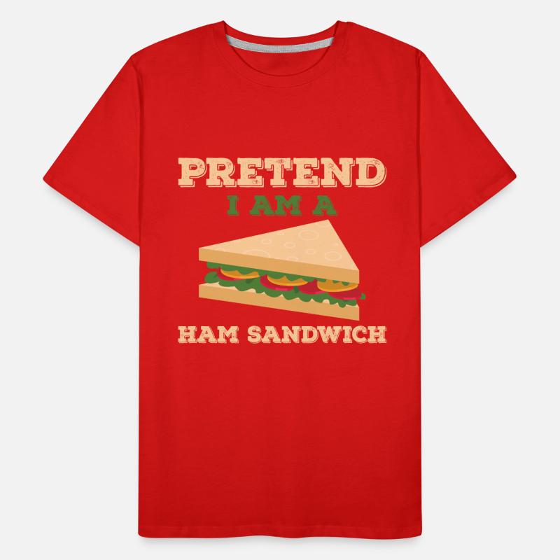 Ham sandwich Men's Premium Organic T-Shirt