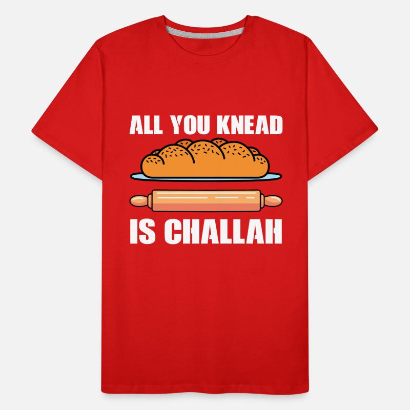 Challah Cuisson T-shirt bio Premium Homme