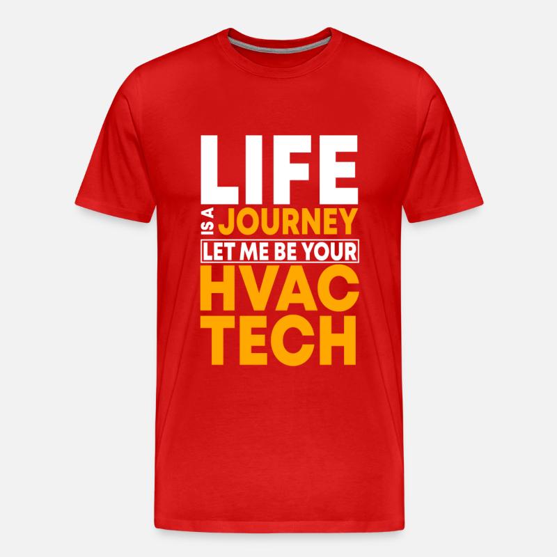 Hlk-techniker - Männer Premium Bio T-Shirt - Rot