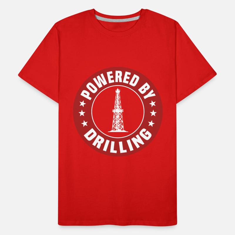 Driven by drilling Men's Premium Organic T-Shirt