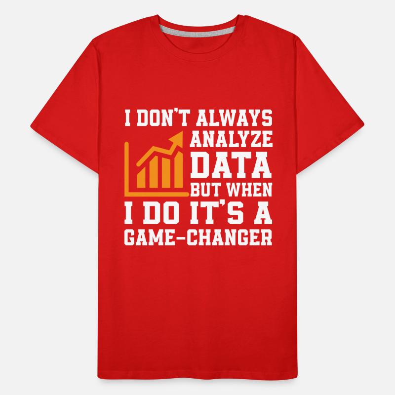 Data Analyst Men's Premium Organic T-Shirt