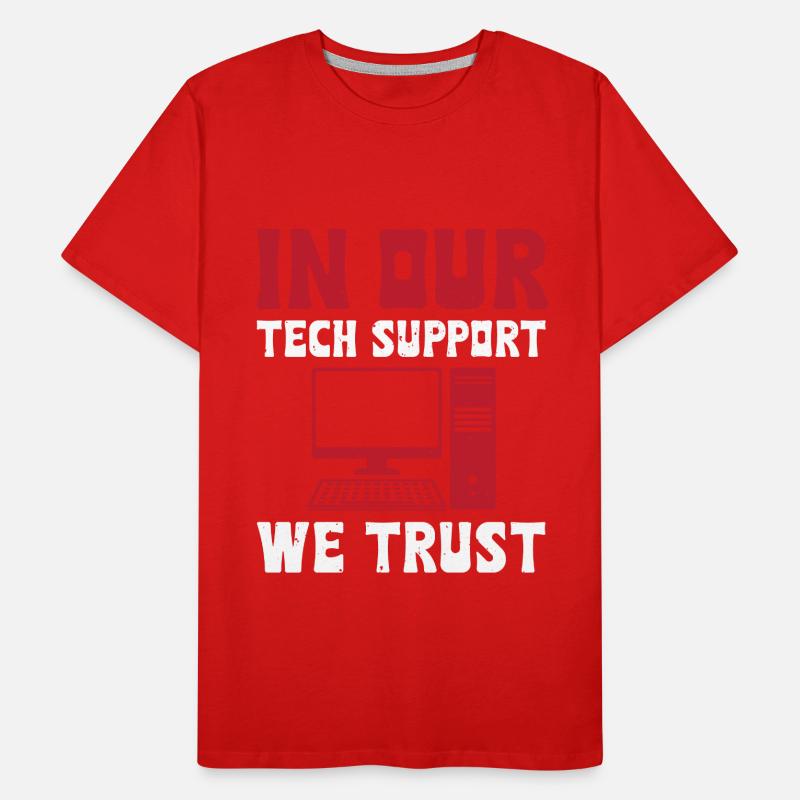 Nous comptons sur notre support technique T-shirt bio Premium Homme