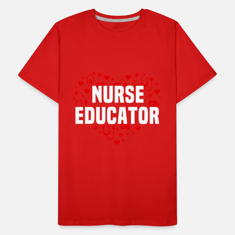 Infirmière instructrice T-shirt bio Premium Homme