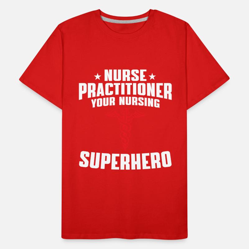 Lustiges Krankenschwester Advanced Practice Nurse Männer Premium Bio T-Shirt