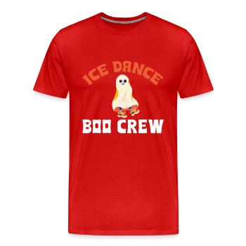 Eistanz Boo Crew Halloween Kostüm - Männer Premium Bio T-Shirt - Rot - Vorne - Damien (186cm)