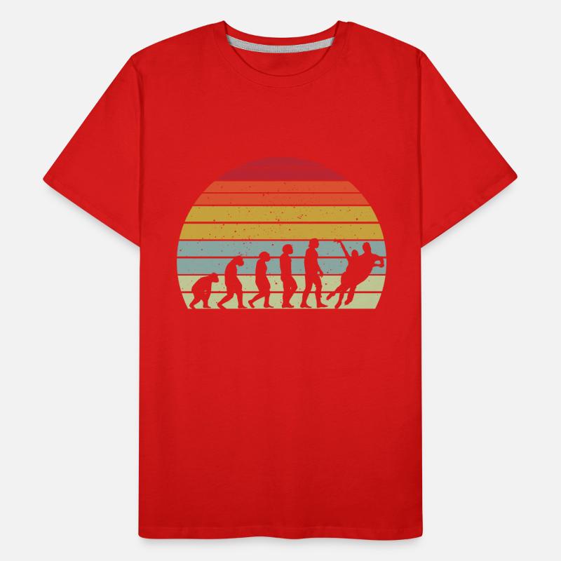 Danse sur glace rétro Evolution Design T-shirt bio Premium Homme