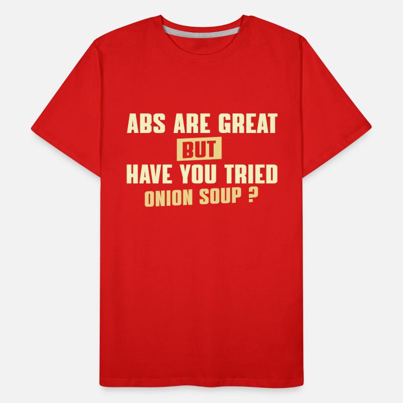 Meme de soupe à l’oignon T-shirt bio Premium Homme