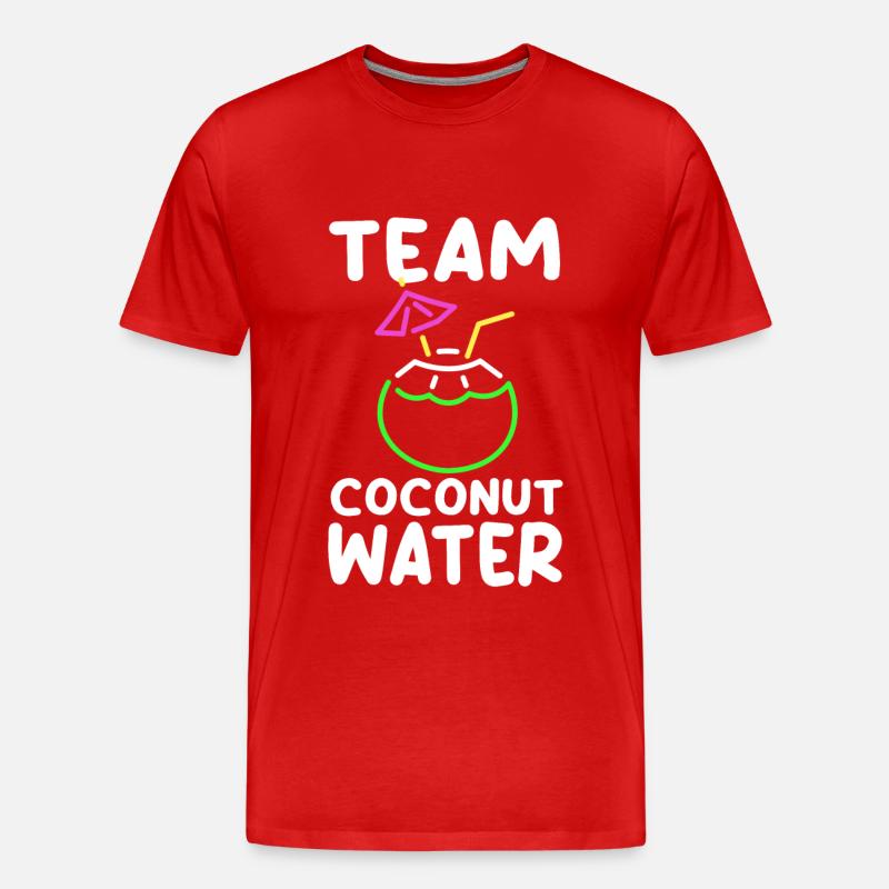 Équipe Eau de - T-shirt bio Premium Homme - rouge