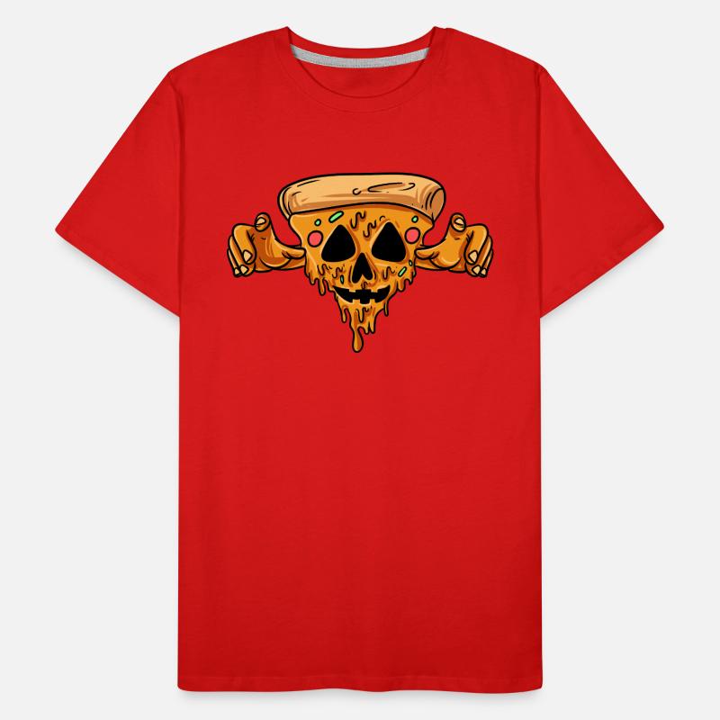 Tranche de pizza T-shirt bio Premium Homme