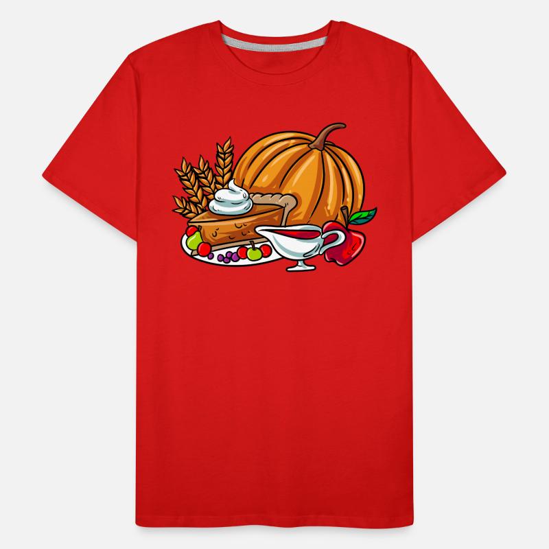 Food Table Men's Premium Organic T-Shirt