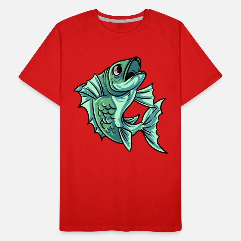 Carp Fish Men's Premium Organic T-Shirt