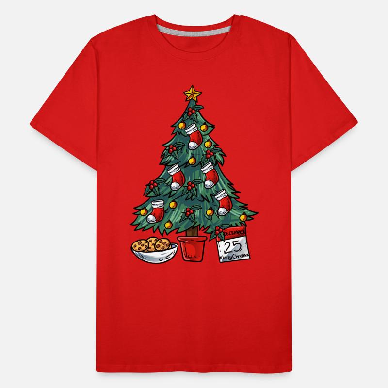 Arbre de Noël T-shirt bio Premium Homme