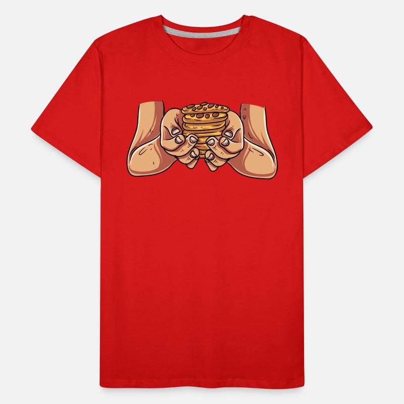 Cuisson des biscuits T-shirt bio Premium Homme