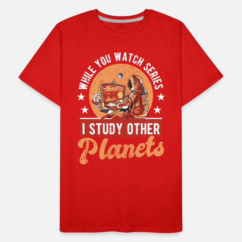 Mars Astronomie Science Recherche spatiale T-shirt bio Premium Homme