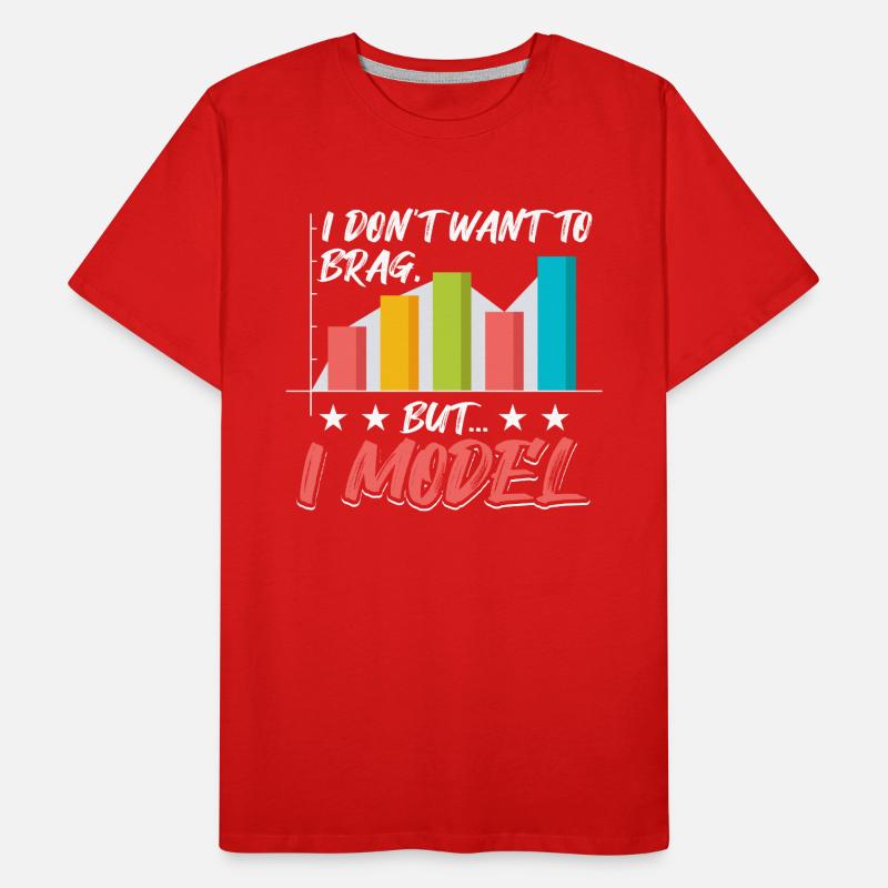 Data Bigdata Data Analysis Men's Premium Organic T-Shirt