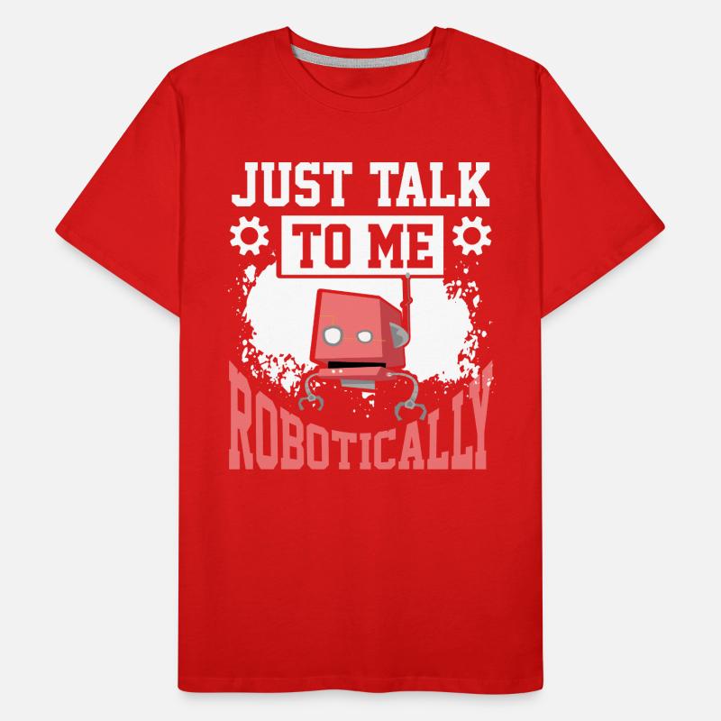 Robotics Robot Engineer Men's Premium Organic T-Shirt