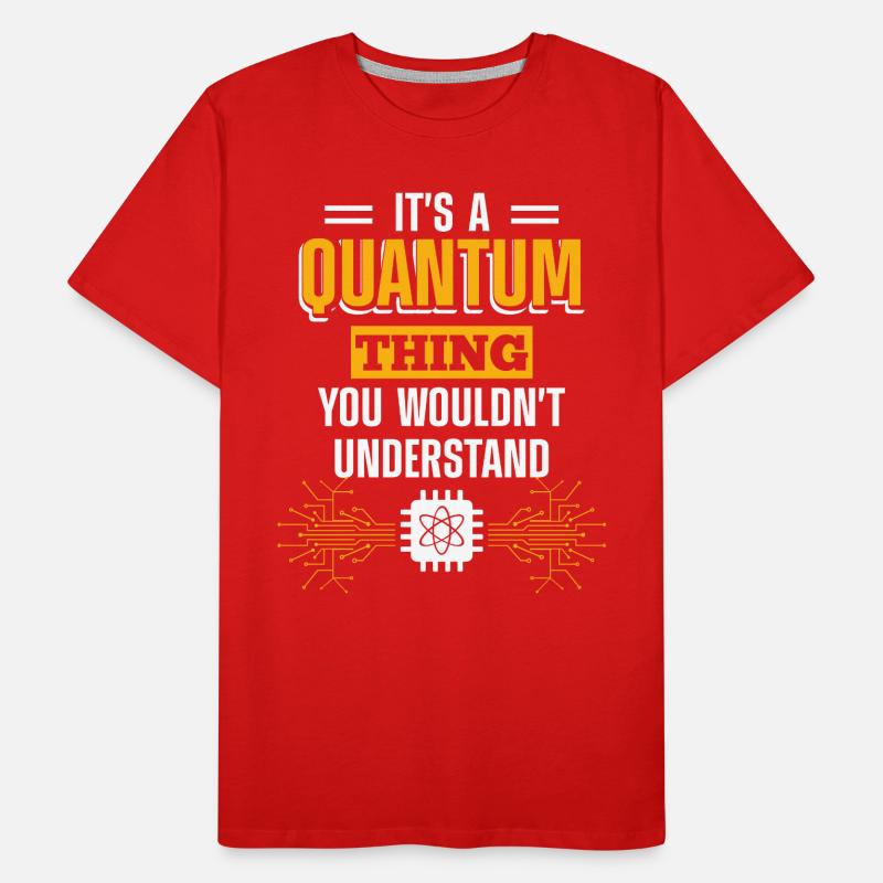 Physique computationnelle quantique T-shirt bio Premium Homme