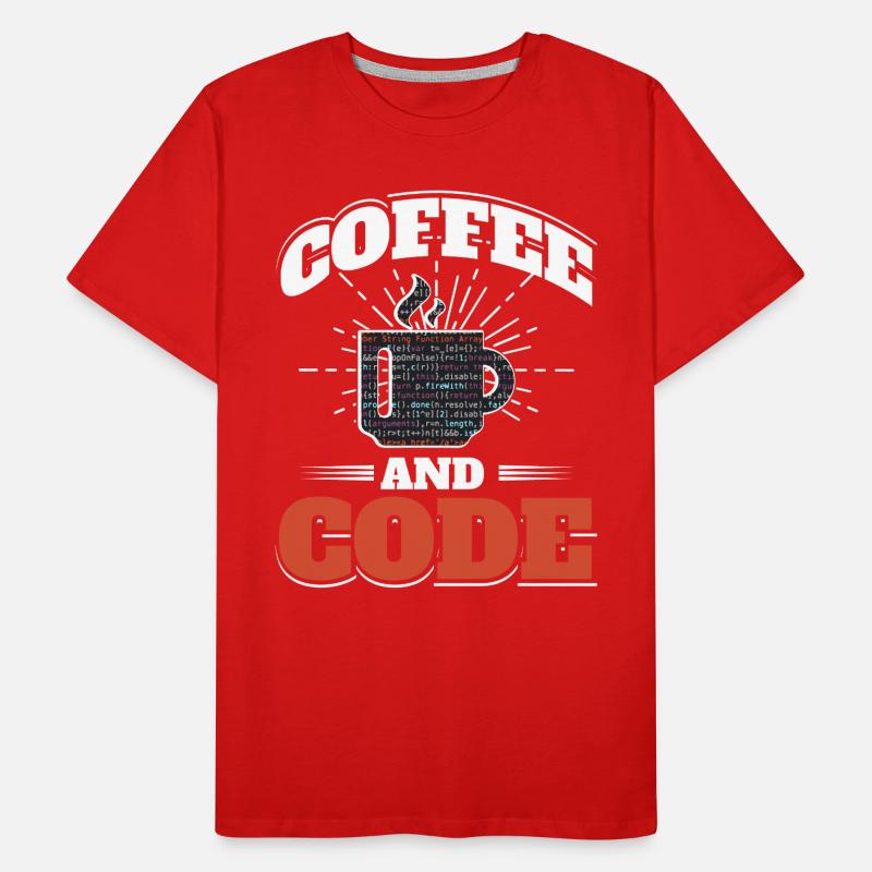 Software Computer Developer Men's Premium Organic T-Shirt