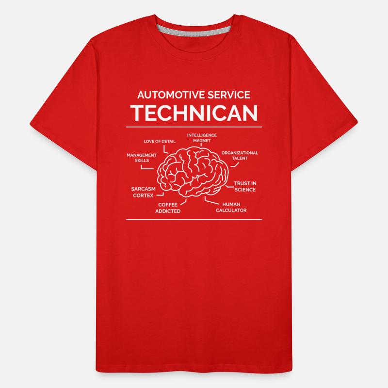 Technicien automobile T-shirt bio Premium Homme