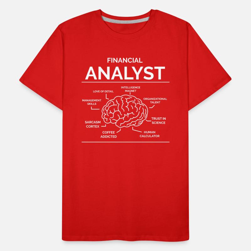 Financial Analyst Financial Analyst Men's Premium Organic T-Shirt