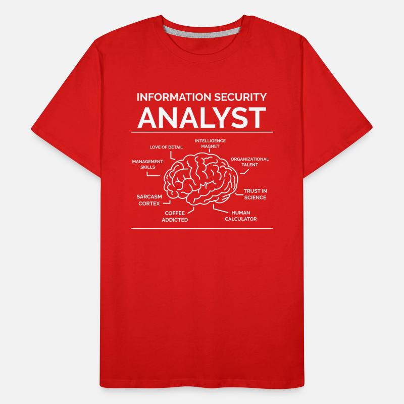 Information Security Analyst Men's Premium Organic T-Shirt