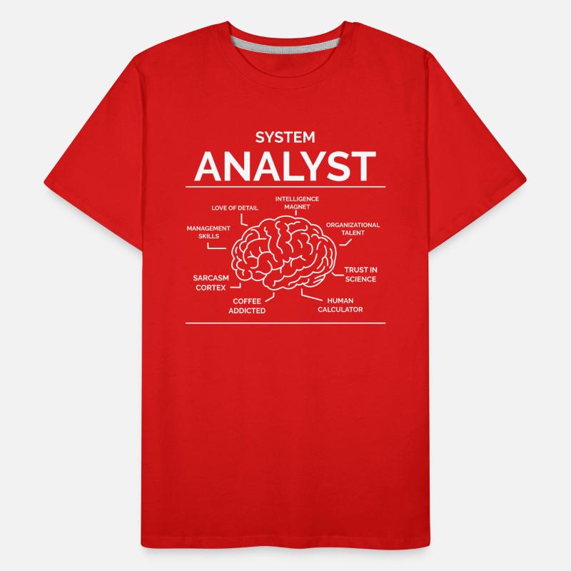 Systems analyst Men's Premium Organic T-Shirt