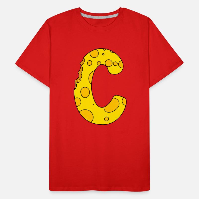 Buchstabe C Männer Premium Bio T-Shirt