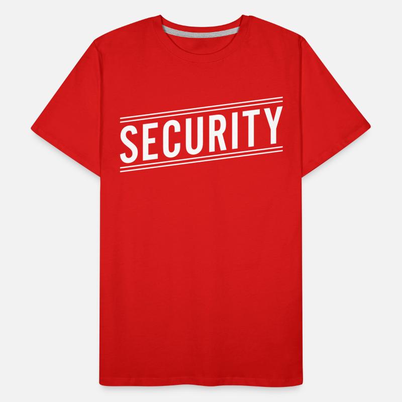 Sécurité T-shirt bio Premium Homme
